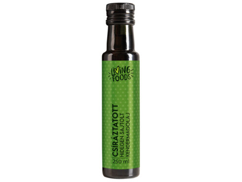 Germinated cold-pressed organic hemp seed oil 250 ml