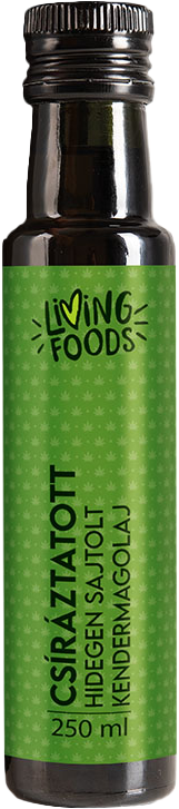 Germinated cold-pressed organic hemp seed oil 250 ml